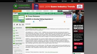 
                            10. Gamasutra - Press Releases- GAMEVIL to Develop Fishing Superstars 2