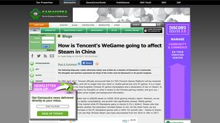 
                            9. Gamasutra: Yuan Zeng's Blog - How is Tencent's WeGame going to ...