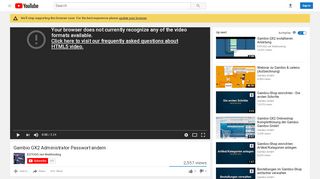
                            10. Gambio GX2 Administrator Passwort ändern - YouTube