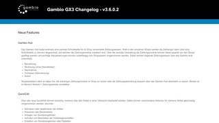 
                            12. Gambio GX3 Changelog - v3.6.0.2 - GX3-Service.de
