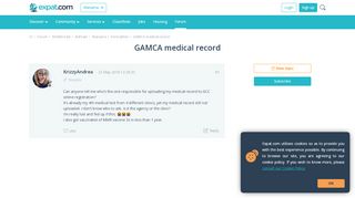 
                            7. GAMCA medical record, Manama forum - Expat.com