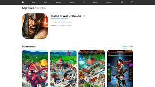 
                            8. Game of War - Fire Age im App Store - iTunes - Apple