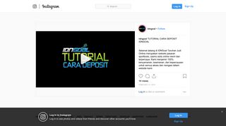 
                            10. Game Online on Instagram: “TUTORIAL CARA DEPOSIT IDNGOAL ...