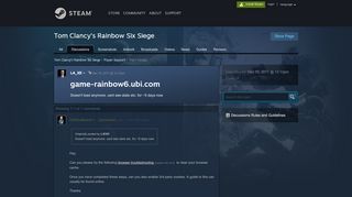 
                            8. game-rainbow6.ubi.com :: Tom Clancy's Rainbow Six ...