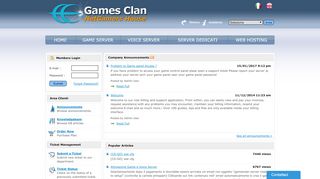 
                            13. Game Servers | Teamspeak 3 Server | Game Hosting - Gamesclan