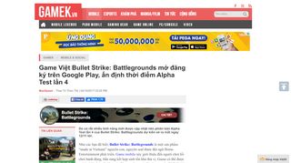 
                            2. Game Việt Bullet Strike: Battlegrounds mở đăng ký trên Google Play ...