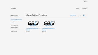 
                            4. GameBattles Premium – MLG Store