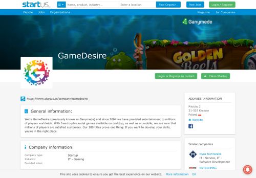 
                            12. GameDesire | StartUs