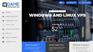 
                            12. GameHosting.co: Game Server Hosting And Gaming VPS