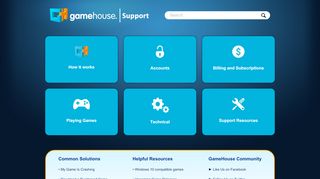 
                            3. GameHouse Support
