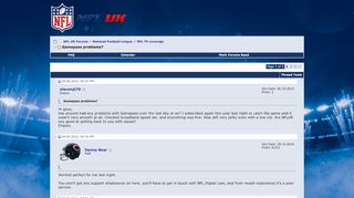 
                            8. Gamepass problems? - NFL UK Forums