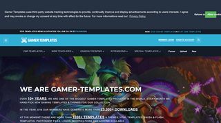 
                            4. Gamer Templates | Free + Premium Templates and Themes