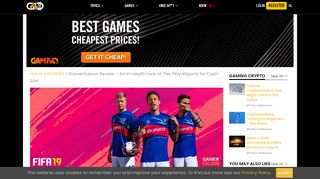 
                            11. GamerSaloon Review - Play eSports for Cash Sites | Gaming4.Cash