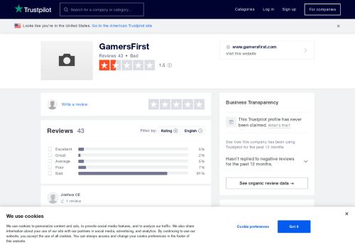 
                            12. GamersFirst Reviews | Read Customer Service Reviews of www ...
