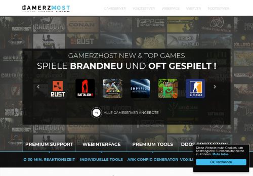
                            2. Gamerzhost.de - Das Gameserverportal | Euer Game Host