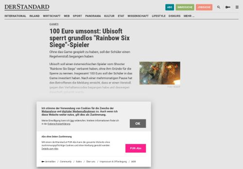 
                            8. Games: 100 Euro umsonst: Ubisoft sperrt grundlos 