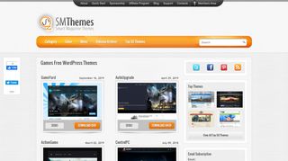 
                            12. Games Free WordPress Themes - SMThemes.com