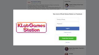 
                            6. Games KLab - Facebook