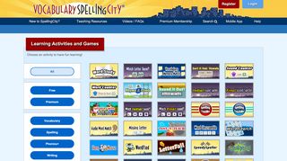 
                            4. Games - Spelling City