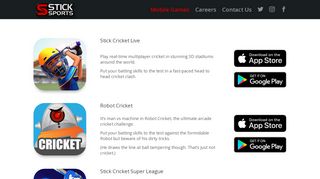 
                            4. Games - Stick Sports