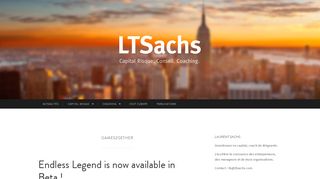
                            13. GAMES2GETHER | L. T. Sachs | Page 2 - WordPress.com