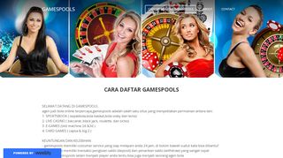 
                            9. gamespools - CARA MENDAFTAR GAMESPOOLS