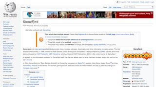 
                            2. GameSpot - Wikipedia