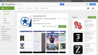 
                            9. GameStar DE – Apps bei Google Play