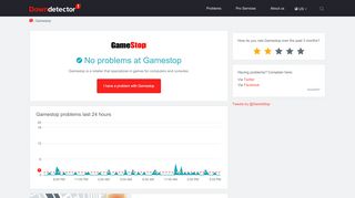 
                            8. Gamestop down? Current problems and outages | Downdetector