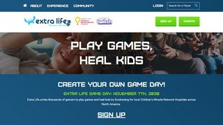 
                            8. GameStop | Extra Life Super Team - Power to the Players