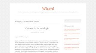 
                            9. Gametwist de web login - Swiss casino online