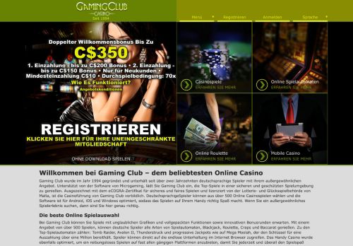 
                            7. Gaming Club – Das beste deutsche Microgaming Online Casino