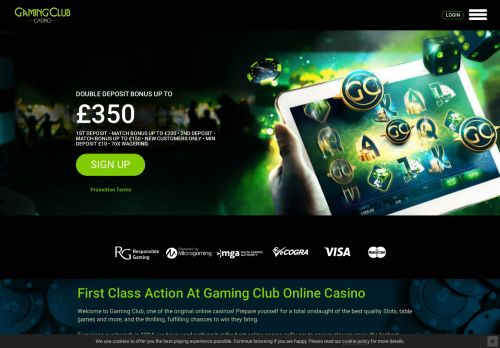 
                            2. Gaming Club: Indulge in Online Casino Quality and Luxury