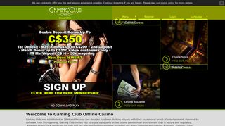 
                            11. Gaming Club | Play the top Microgaming online casino