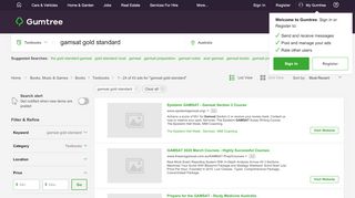 
                            10. gamsat gold standard | Textbooks | Gumtree Australia Free Local ...