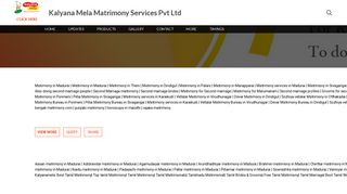 
                            10. ganapathy thevar matrimony - Kalyana Mela Matrimony Services Pvt Ltd