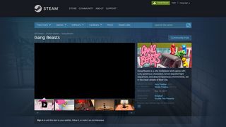 
                            3. Gang Beasts on Steam