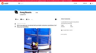 
                            9. Gang Beasts - Reddit