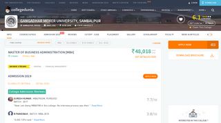 
                            3. Gangadhar Meher University, Sambalpur - Admissions, Contact ...