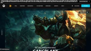
                            2. Gangplank | League of Legends