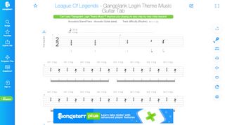 
                            10. Gangplank Login Theme Music Tab by League Of Legends - Songsterr