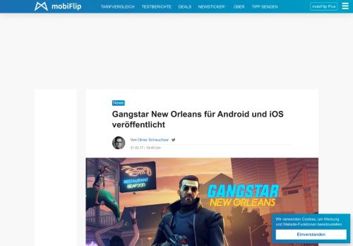 
                            12. Gangstar New Orleans für Android und iOS veröffentlicht - mobiFlip