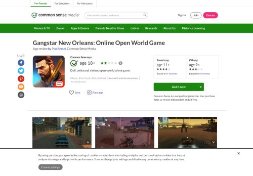 
                            11. Gangstar New Orleans: Online Open World Game App Review