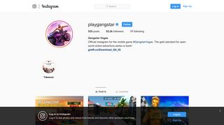 
                            12. Gangstar Vegas (@playgangstar) • Instagram photos and videos