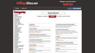 
                            12. Ganhe Dinheiro - Divulgasites.net - Divulgação gratuita de sites