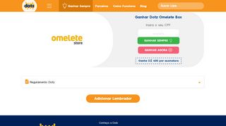 
                            10. Ganhe Dotz no Omelete Box | As Melhores Ofertas Estão Aqui