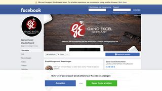 
                            12. Gano Excel Deutschland - Startseite | Facebook