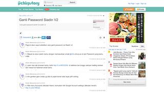 
                            8. Ganti Password Siadin V2 - Chirpstory