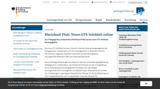 
                            11. Ganztagsschulen: Nachricht - Rheinland-Pfalz: Neues GTS-Infoblatt ...