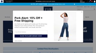 
                            11. Gap Factory: Everyday Deals On Clothes For Women, Men, Baby ...